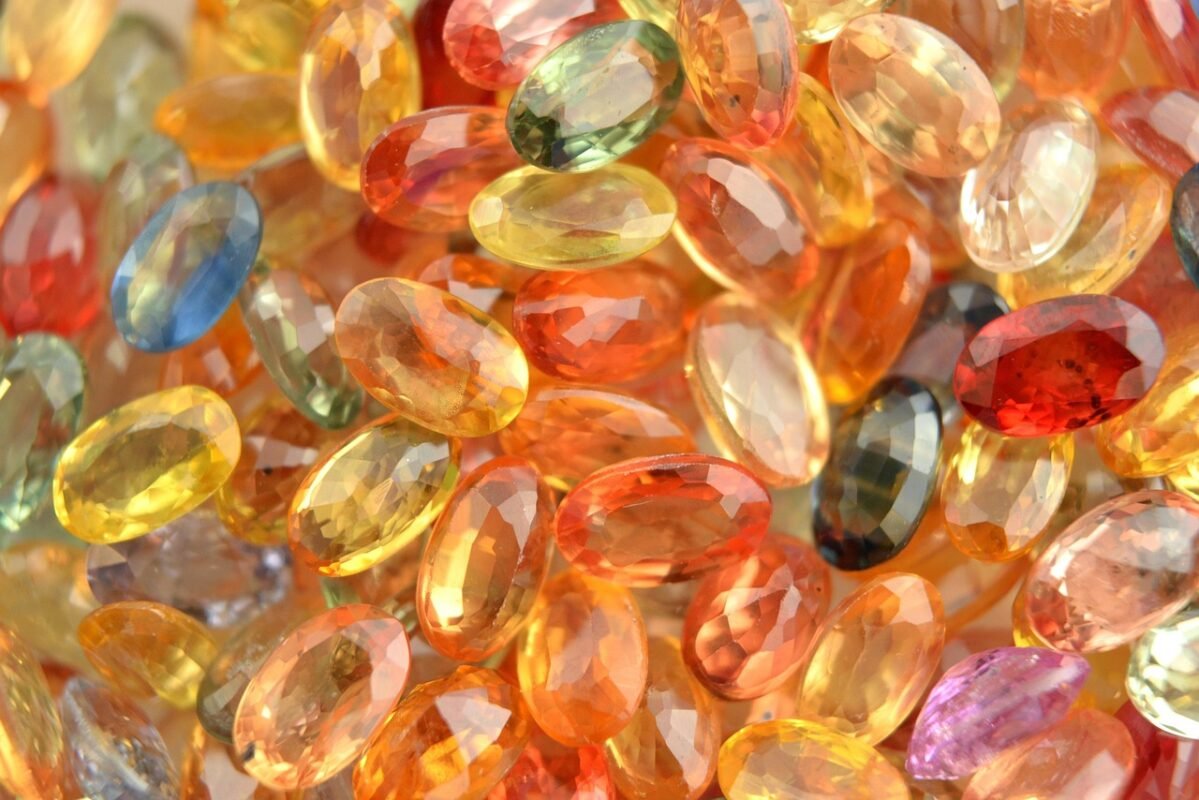 sapphires, sapphire, gem, gemstone, jewel, precious, colorful, orange color, sapphire, sapphire, sapphire, sapphire, sapphire
