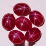 Red Star Ruby Oval Gemstone – Polished Synthetic Loose Stone for Jewelry - Image 5