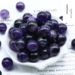 Amethyst & Agate Style Stone Beads – Polished DIY Jewelry Making Beads - Image 4