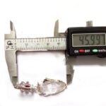 White Agate Crystal Bud Earrings – Minimalist Elegant Drop Earrings for Women - Image 3