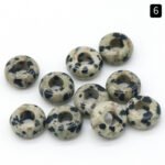 5x10mm Large Hole Stone Beads – Crystal Agate Style Abacus DIY Jewelry Beads - Image 2