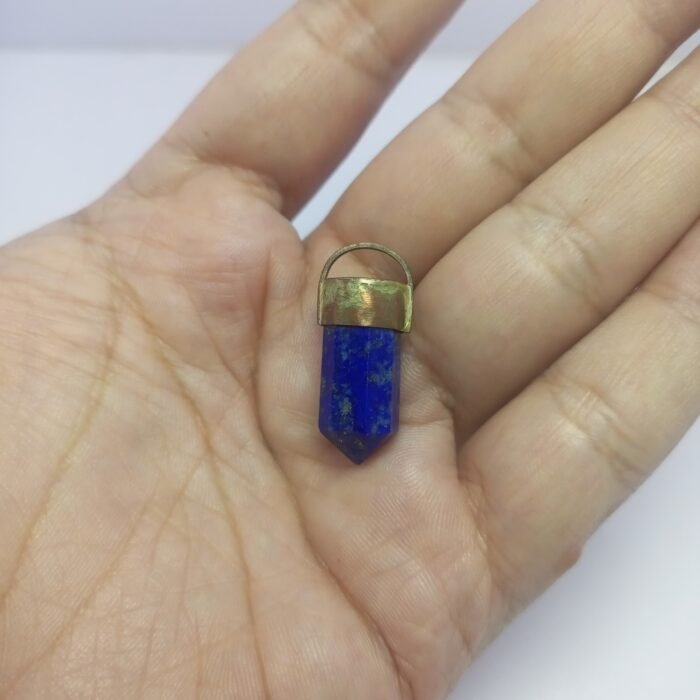 Natural Afghan Lapis Lazuli Pendant Antique Design - Image 4