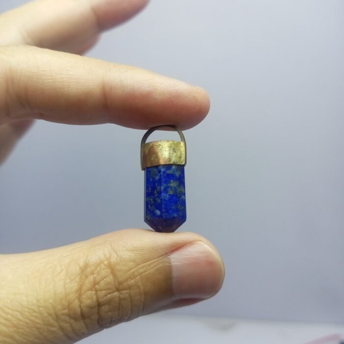 Natural Afghan Lapis Lazuli Pendant Antique Design - Image 6