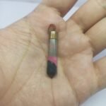 Natural Pink Rhodonite Pendant Handmade Copper Antique Style - Image 6