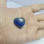 Natural Lapis Lazuli Heart 44ct Polished w/ Pyrite Afghanistan Gemstone - Image 8