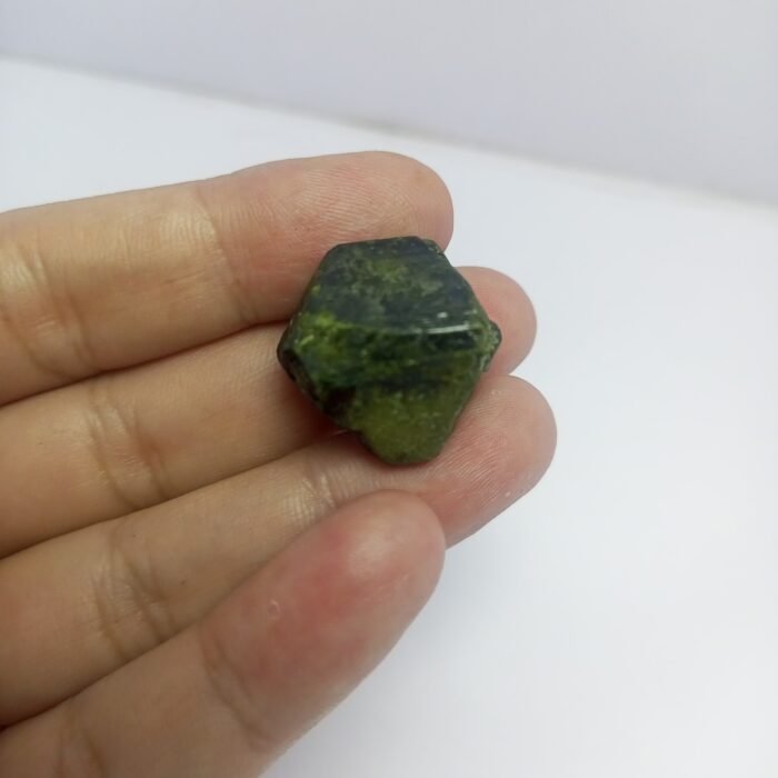Natural Epidote Crystal 72.80ct Pakistan Rough Specimen - Image 8
