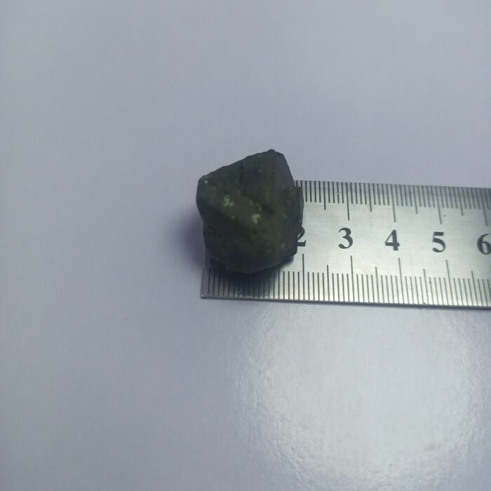 Natural Epidote Crystal 72.80ct Pakistan Rough Specimen - Image 13