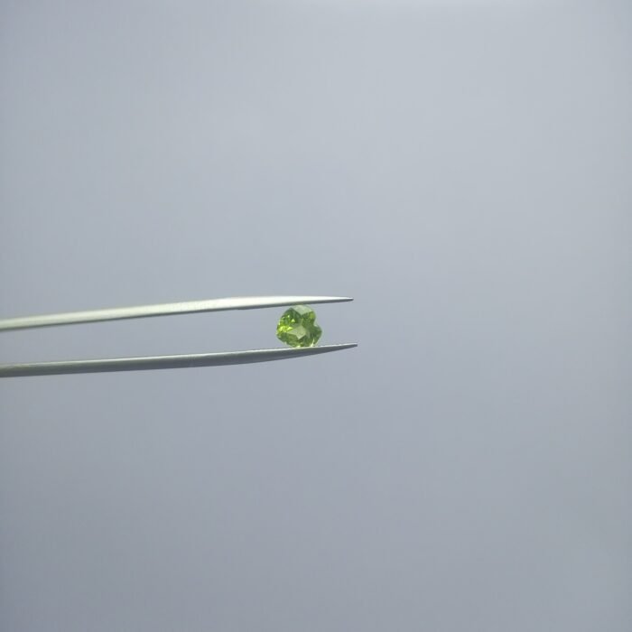 Natural Peridot Heart Pair 1.75ct 6mm Pakistan Gemstones - Image 4