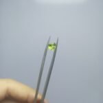 Natural Peridot Heart Pair 1.75ct 6mm Pakistan Gemstones - Image 7