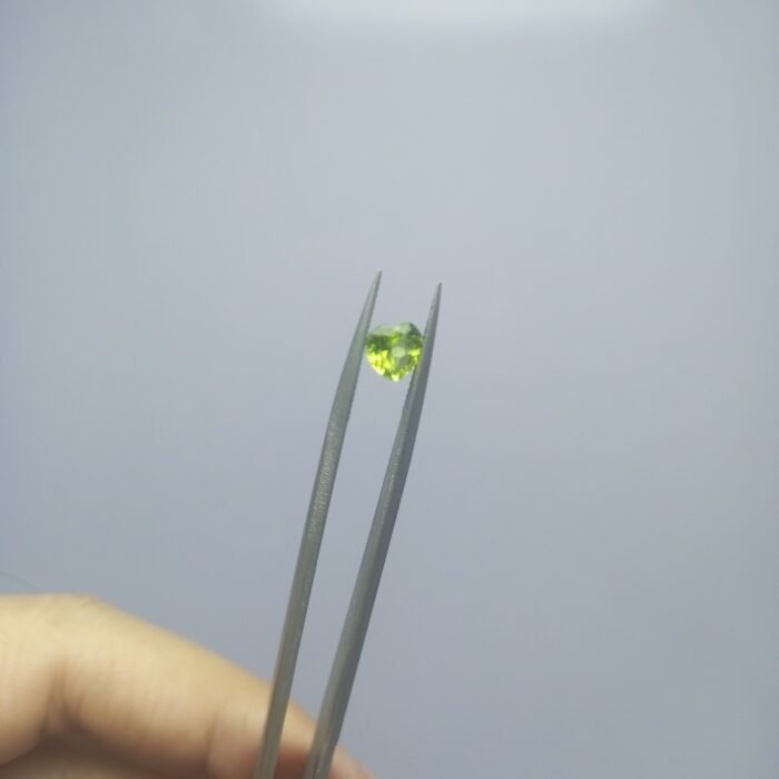 Natural Peridot Heart Pair 1.75ct 6mm Pakistan Gemstones - Image 7