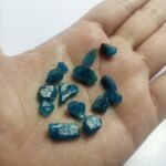 Natural Blue Apatite Rough Crystal Lot 54.5ct Afghanistan - Image 2