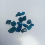 Natural Blue Apatite Rough Crystal Lot 54.5ct Afghanistan - Image 8
