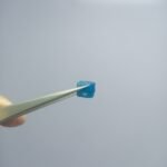 Natural Blue Apatite Rough Crystal Lot 54.5ct Afghanistan - Image 9
