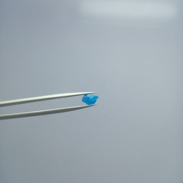 Natural Blue Apatite Rough Crystal Lot 54.5ct Afghanistan - Image 14