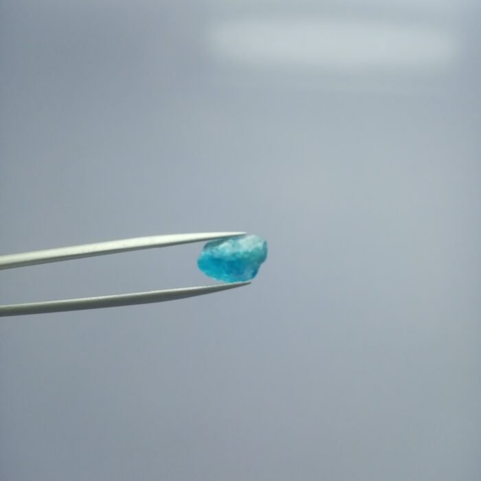 Natural Blue Apatite Rough Crystal Lot 54.5ct Afghanistan - Image 15