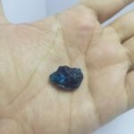 Natural Blue Hauyne Rough Crystal Afghanistan Origin Mineral Specimen Matrix