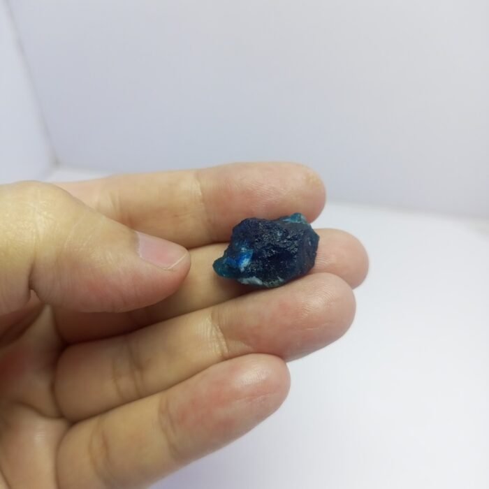 Natural Blue Hauyne Rough Crystal 19.80ct Afghanistan Specimen - Image 3