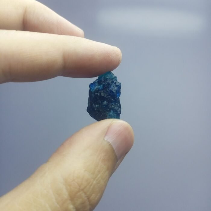 Natural Blue Hauyne Rough Crystal 19.80ct Afghanistan Specimen - Image 4