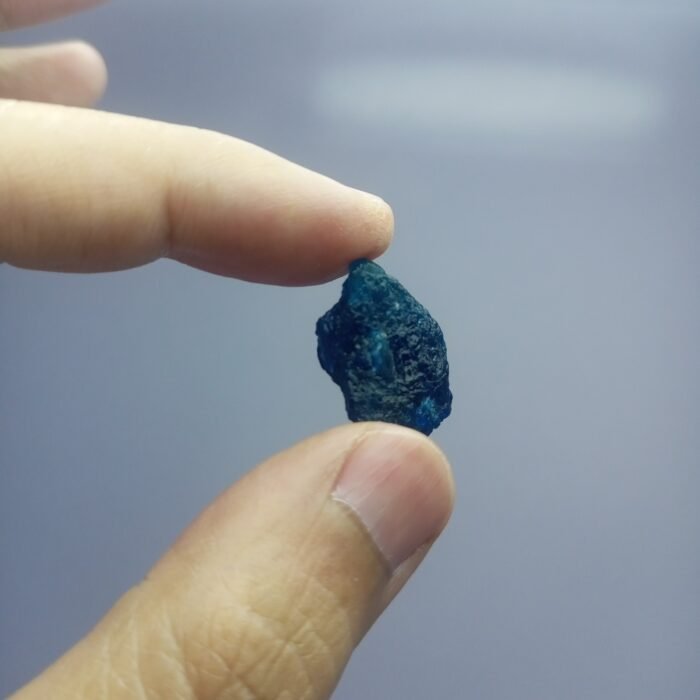 Natural Blue Hauyne Rough Crystal 19.80ct Afghanistan Specimen - Image 5