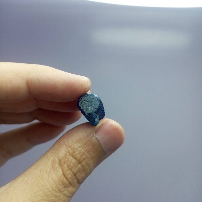 Natural Blue Hauyne Rough Crystal 19.80ct Afghanistan Specimen - Image 7