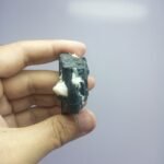 Natural Black Tourmaline Specimen 220.60ct Pakistan Crystal Matrix - Image 2