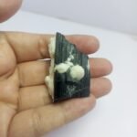 Natural Black Tourmaline Specimen 220.60ct Pakistan Crystal Matrix - Image 8
