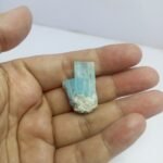 Natural Aquamarine Twin Crystal on Matrix 57.65ct Pakistan - Image 9
