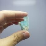 Natural Aquamarine Twin Crystal on Matrix 57.65ct Pakistan - Image 13
