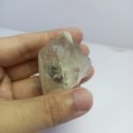 Natural Quartz with Black Tourmaline Specimen 264ct Pakistan - Image 2