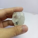 Natural Quartz with Black Tourmaline Specimen 264ct Pakistan - Image 8
