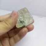 Natural Quartz with Black Tourmaline Specimen 264ct Pakistan - Image 10