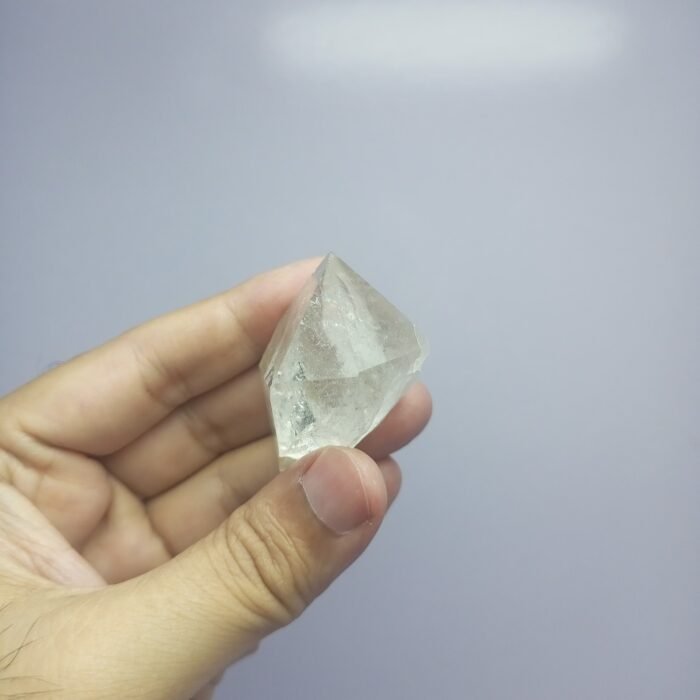 Natural Quartz with Black Tourmaline Specimen 264ct Pakistan - Image 13