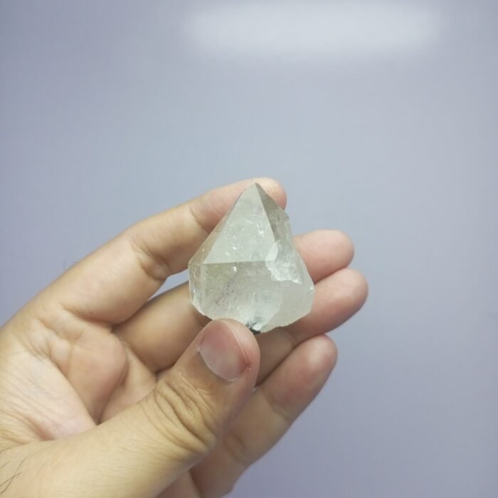 Natural Quartz with Black Tourmaline Specimen 264ct Pakistan - Image 14