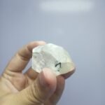 Natural Quartz with Black Tourmaline Specimen 264ct Pakistan - Image 17