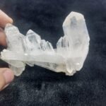 Natural Quartz Crystal Cluster Specimen Pakistan Origin Clear Tower Formation