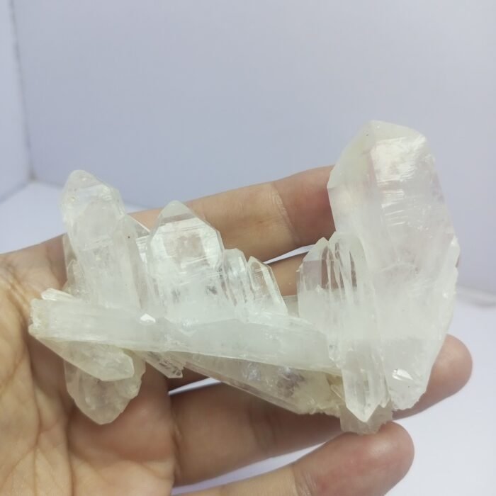 Natural Quartz Crystal Cluster Specimen Tower Formation 495ct Pakistan - Image 4