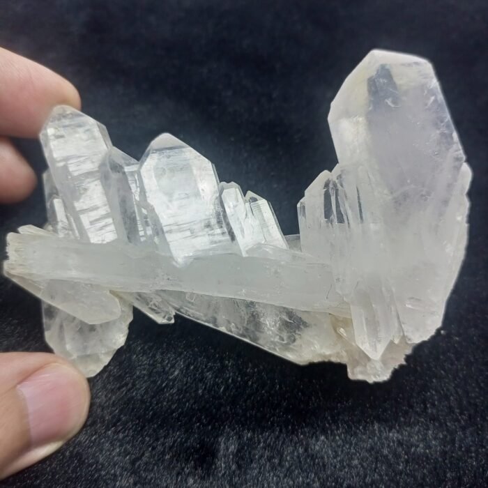 Natural Quartz Crystal Cluster Specimen Tower Formation 495ct Pakistan - Image 10