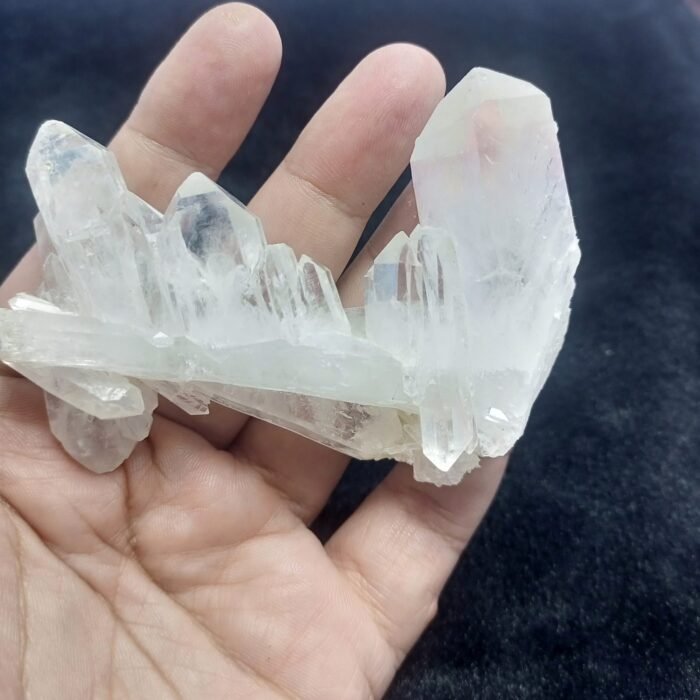 Natural Quartz Crystal Cluster Specimen Tower Formation 495ct Pakistan - Image 11