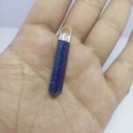 Natural Lapis Lazuli Pendant 925 Silver Pyrite Inclusions 33.80ct - Image 6