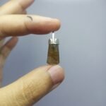 Golden Rutile Quartz Pendant 925 Silver Needle Inclusions 20.15ct - Image 5