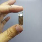 Golden Rutile Quartz Pendant 925 Silver Needle Inclusions 20.15ct - Image 6