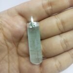 Natural Aquamarine Pendant 925 Silver Vintage Style 48.60ct Pakistan - Image 4