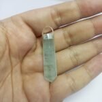 Natural Aquamarine Pendant 925 Silver Vintage Style 48.60ct Pakistan - Image 5