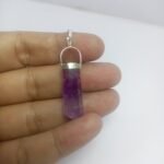 Natural Amethyst Pendant 925 Sterling Silver Purple Gem 27.30ct Pakistan - Image 3