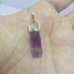 Natural Amethyst Pendant 925 Sterling Silver Purple Gem 27.30ct Pakistan - Image 4