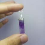 Natural Amethyst Pendant 925 Sterling Silver Purple Gem 27.30ct Pakistan - Image 6