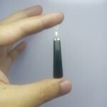 Natural Black Serpentine Pendant 925 Sterling Silver 39ct Pakistan - Image 4