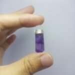 Natural Amethyst Pendant 925 Sterling Silver Purple Gem 27.30ct Pakistan - Image 7