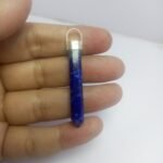 Natural Lapis Lazuli Pendant 925 Silver Pyrite Inclusions 33.80ct - Image 2