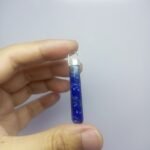 Natural Lapis Lazuli Pendant 925 Silver Pyrite Inclusions 33.80ct - Image 9